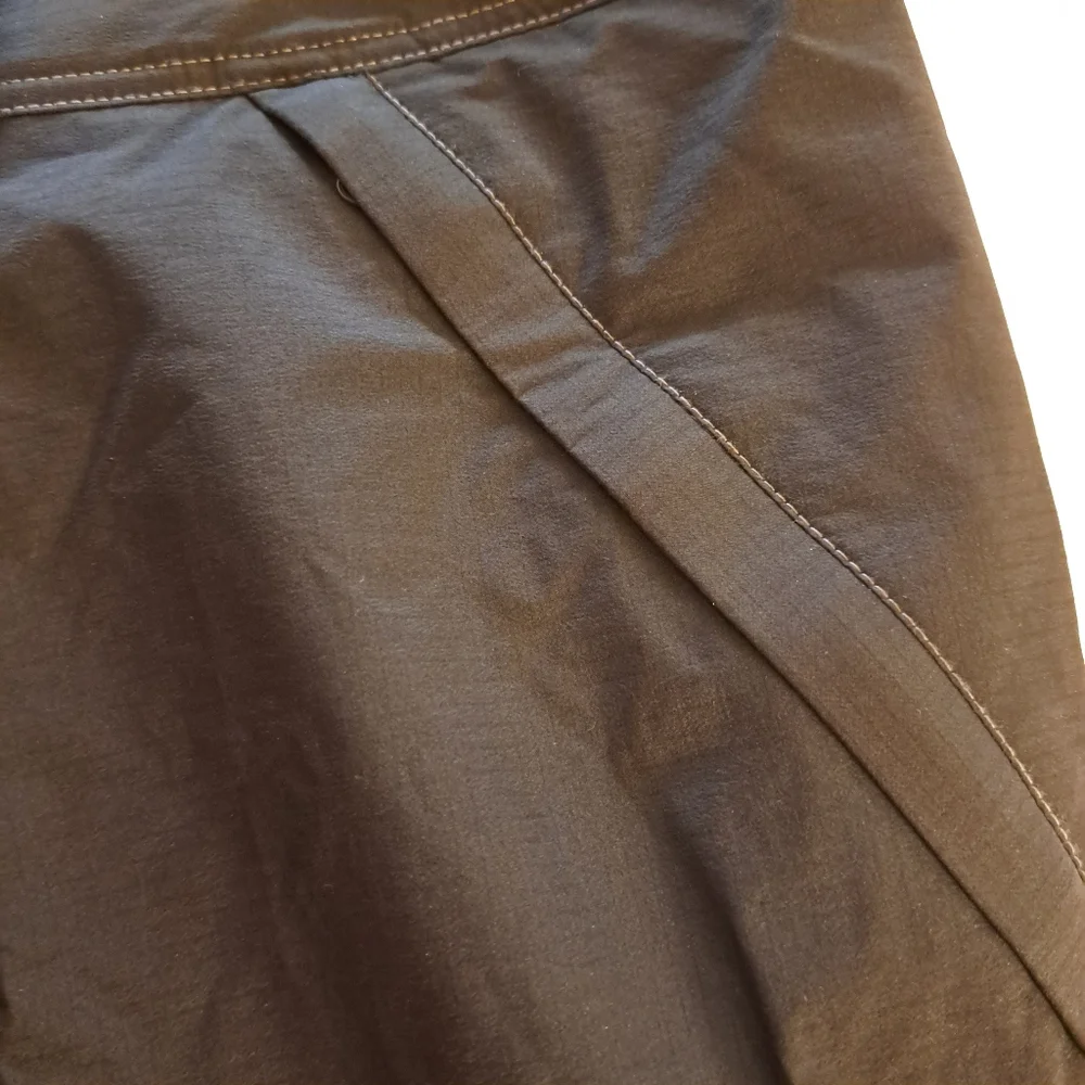 KUHL Mens Jetstream Rain Pant 40x32 Performance Waterproof 100% Nylon Ankle Zip - Picture 6 of 11